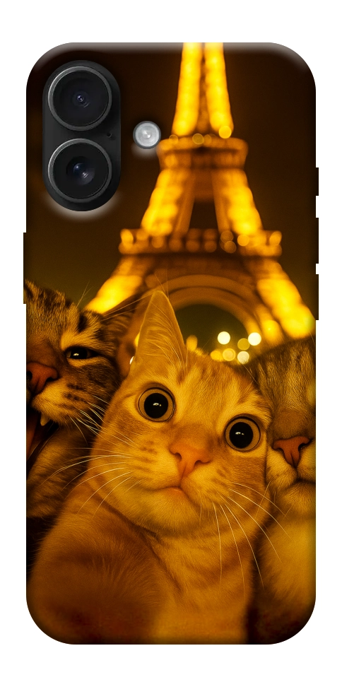 Чехол Paris selfie для iPhone 17