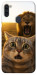Чохол Shocked cat and lion для Galaxy M11 (2020)