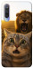 Чехол Shocked cat and lion для Xiaomi Mi 9