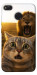 Чехол Shocked cat and lion для Xiaomi Redmi 4X