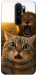 Чехол Shocked cat and lion для Xiaomi Redmi Note 8 Pro