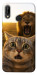 Чохол Shocked cat and lion для Huawei P20 Lite