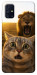 Чехол Shocked cat and lion для Galaxy M31s