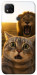 Чохол Shocked cat and lion для Xiaomi Redmi 9C