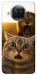 Чохол Shocked cat and lion для Xiaomi Mi 10T Lite