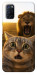 Чехол Shocked cat and lion для Oppo A92