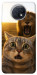 Чохол Shocked cat and lion для Xiaomi Redmi Note 9T