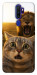 Чохол Shocked cat and lion для Oppo A9 (2020)