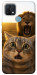 Чохол Shocked cat and lion для Oppo A15