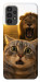 Чехол Shocked cat and lion для Galaxy A13 4G