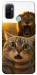 Чехол Shocked cat and lion для Oppo A32