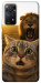 Чехол Shocked cat and lion для Xiaomi Redmi Note 11 Pro 5G