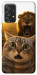 Чохол Shocked cat and lion для Galaxy A52s