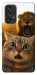 Чохол Shocked cat and lion для Galaxy A53