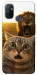 Чехол Shocked cat and lion для OnePlus Nord N100