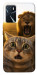 Чехол Shocked cat and lion для Oppo A16