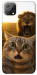 Чехол Shocked cat and lion для Blackview A55