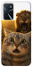 Чехол Shocked cat and lion для Oppo A54s