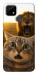 Чехол Shocked cat and lion для Realme C21Y