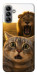 Чохол Shocked cat and lion для Galaxy A04s