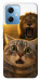 Чехол Shocked cat and lion для Xiaomi Redmi Note 12 5G