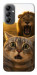 Чехол Shocked cat and lion для Galaxy A14 5G