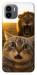 Чехол Shocked cat and lion для Xiaomi Redmi A1+