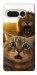 Чехол Shocked cat and lion для Google Pixel 7 Pro