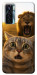 Чехол Shocked cat and lion для TECNO Camon 17 Pro