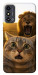 Чехол Shocked cat and lion для ZTE Blade A53