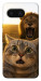 Чохол Shocked cat and lion для Google Pixel 8