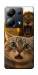 Чехол Shocked cat and lion для Xiaomi Poco M6 Pro 4G