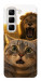 Чехол Shocked cat and lion для Infinix Hot 50 4G
