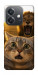 Чохол Shocked cat and lion для Oppo А3х 4G