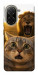 Чохол Shocked cat and lion для Xiaomi Poco C71