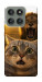 Чехол Shocked cat and lion для Motorola Edge 60 Pro