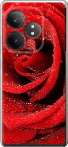 Чехол для Realme GT Neo6 Красная роза (Красный)