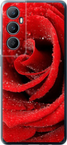 Чохол для Realme C65 4G Червона троянда (Червоний)