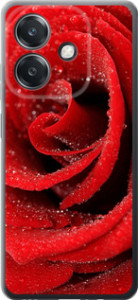 Чехол для Oppo A3 4G Красная роза (Красный)