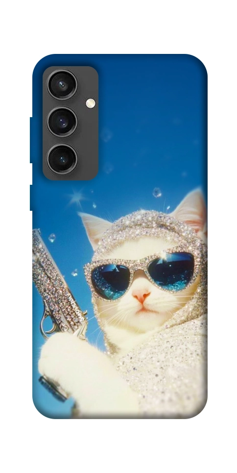 Чехол Diamond kitty для Galaxy S24 FE