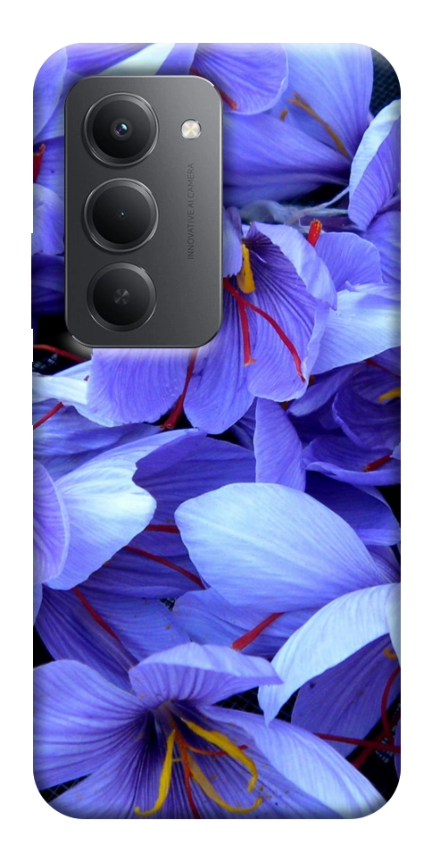 Чехол Фиолетовый сад для Xiaomi Redmi 15 (Europe version)