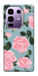 Чехол Розовый принт для Infinix Note 50 Pro+