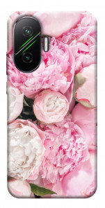 Чехол Pink peonies для Xiaomi Poco F7
