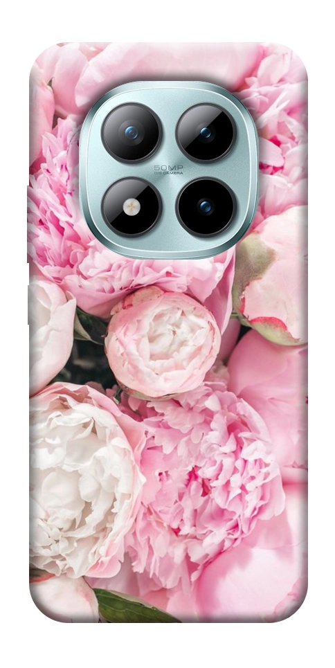 Чехол Pink peonies для Xiaomi Redmi Note 15 Pro+ 5G