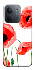 Чохол Акварельні маки для Xiaomi Redmi 15C (Europe version)