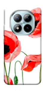 Чехол Акварельные маки для Xiaomi Redmi Note 15 Pro 5G