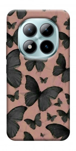 Чехол Порхающие бабочки для Xiaomi Redmi Note 15 Pro 5G