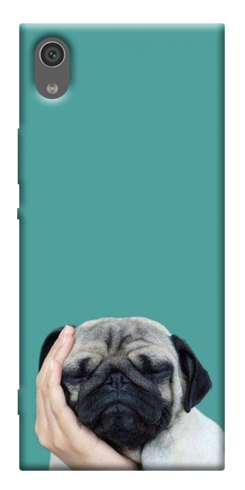 Чехол Спящий мопс для Sony Xperia XA1