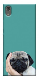 Чехол Спящий мопс для Sony Xperia XA1
