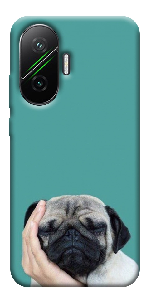 Чехол Спящий мопс для Xiaomi Poco F7